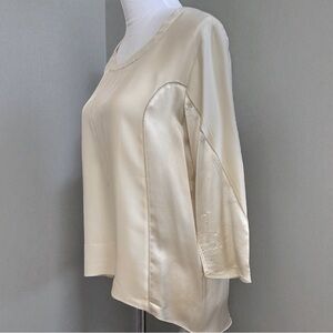 RAG & BONE Women's Silk Blouse in Cream (M)